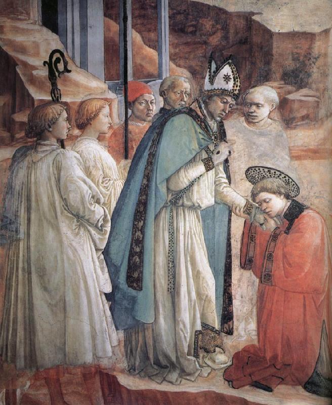 Fra Filippo Lippi Details of The Mission of St Stephen France oil painting art